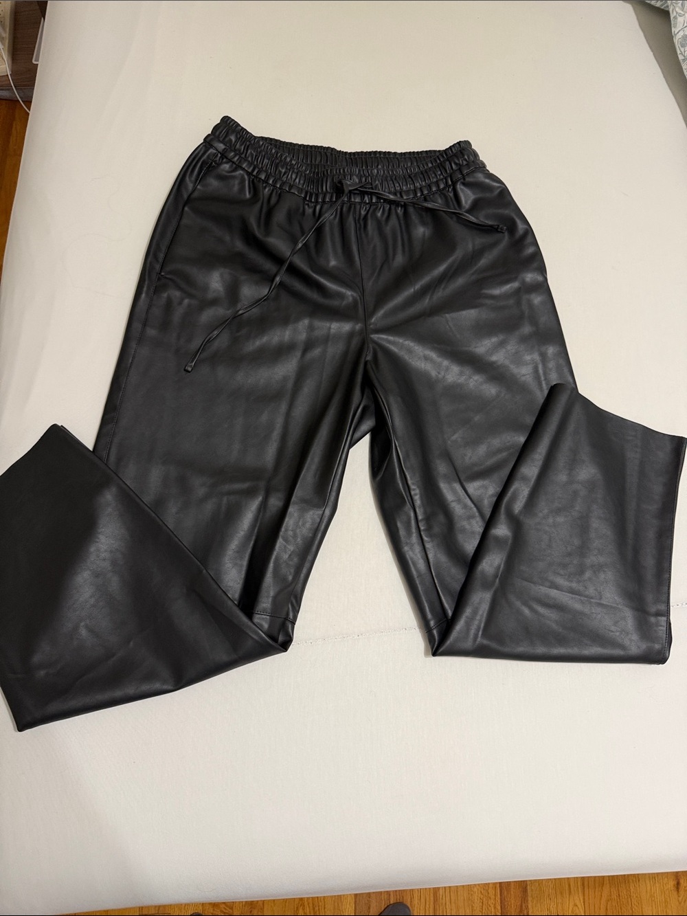 Old Navy Men's Women’s Faux Leather Joggers